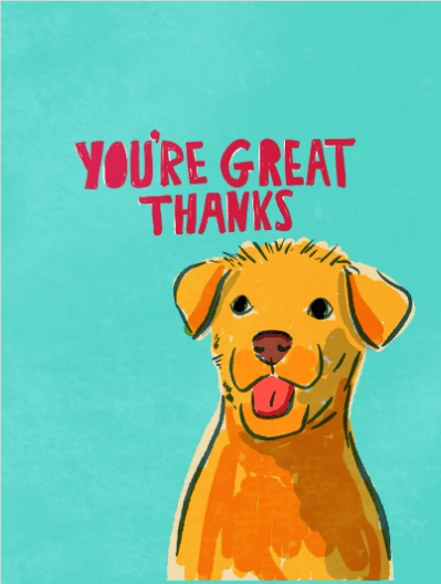 2021 thank you alisonwatson dog thanks