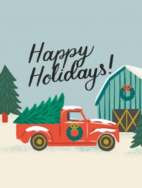 2021 christmas truck