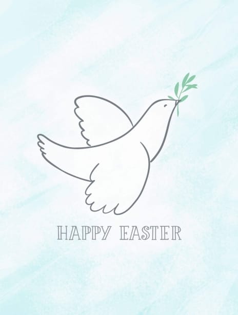 easter happyeasterdove