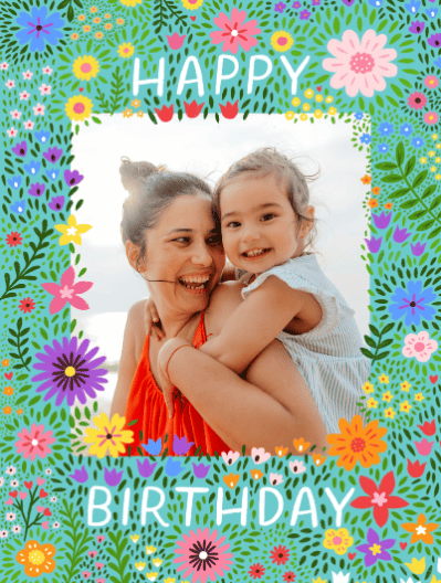 2025 birthday frame 109