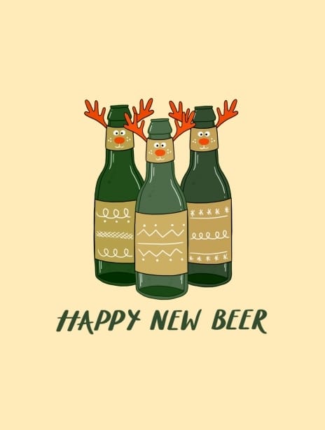 2021 newyear kaytrain beer