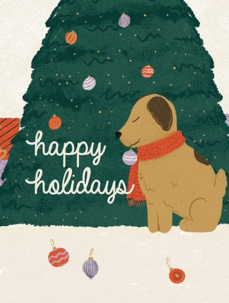 2023 christmas jenna dog happyholidays