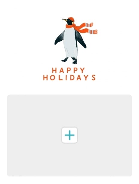 2021 christmas penguin