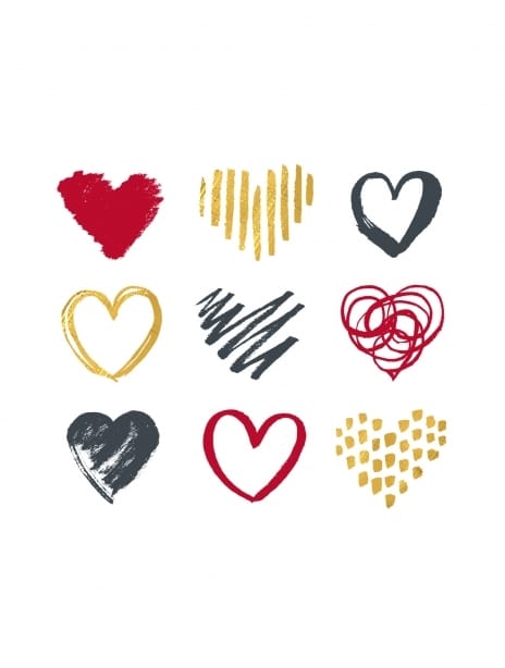 2022 valentine karin hearts