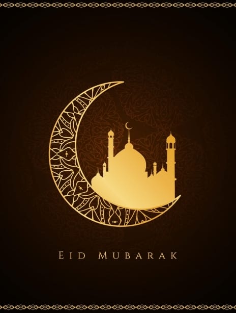 2021 eid crescentmoon beautiful&contemporary