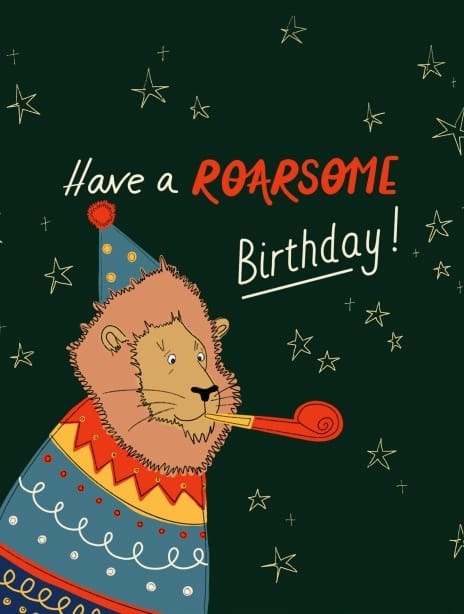 2022 birthday kaytrain lion