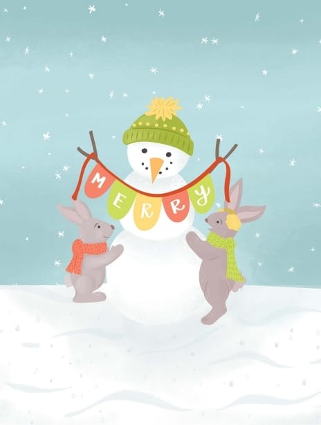 2024 christmas emilyskinner snowman