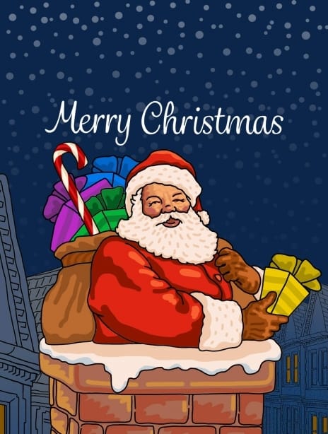 2021 christmas santa
