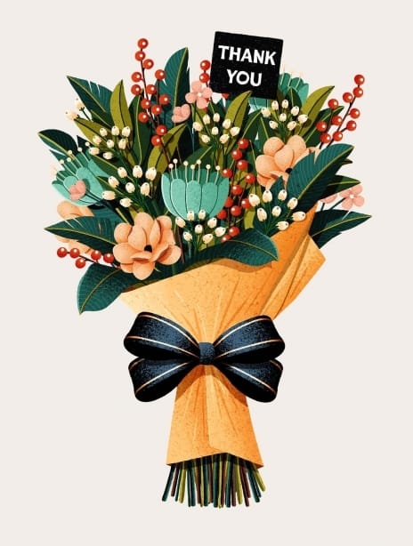 2025 thankyou ianowen bouquet