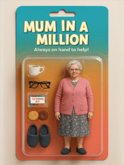 Your Mum: A Million-Dollar Action Figure!