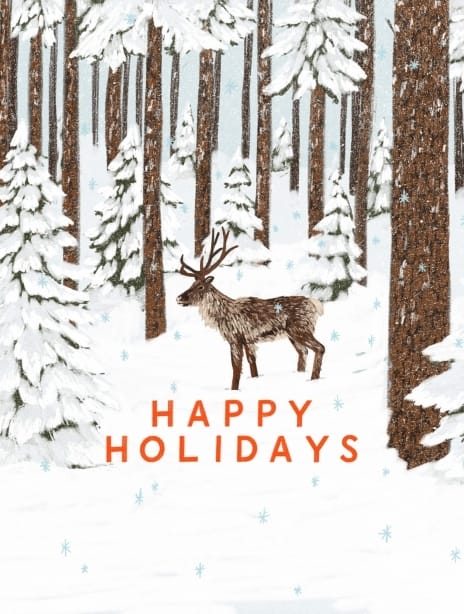 2021 christmas deer