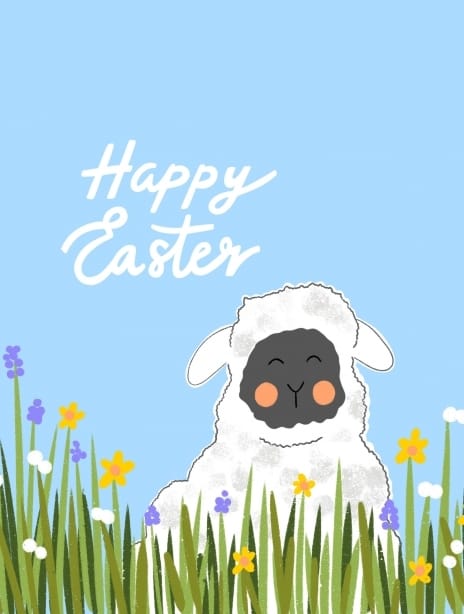 2024 easter kaytrain lamb