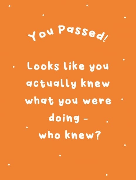 2025 congratulations lauralonsdale passed exams