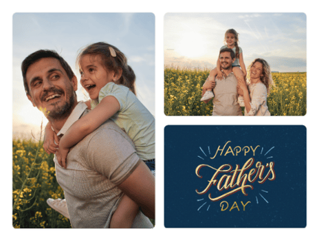 fathersday happyfathersday goldtext