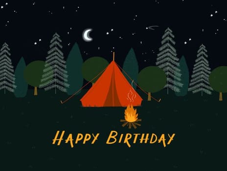 2022 birthday kaytrain tent