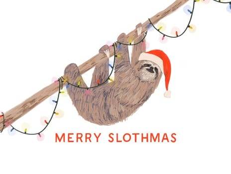 handle2021 christmas sloths
