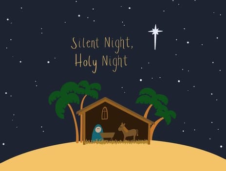2020 religious silentnightholynight nativity