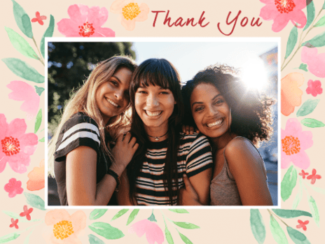 thank you card