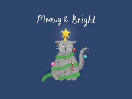 2022 christmas chloeevans meowy