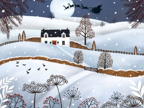 2023 christmas siya snowscene