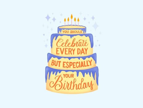 2022 birthday angelica cake