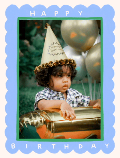 Personalised 'Take That' Birthday Or Occasion Greeting Card - Folded With Envelope