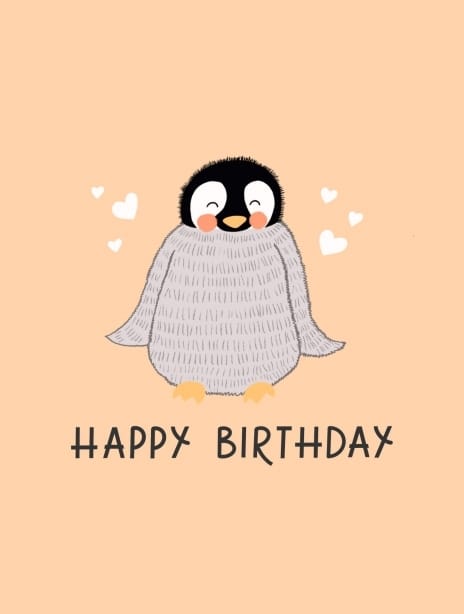 2022 birthday kaytrain penguin