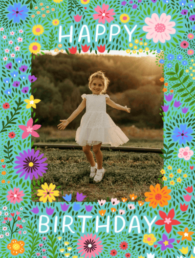 2025 birthday frame 109