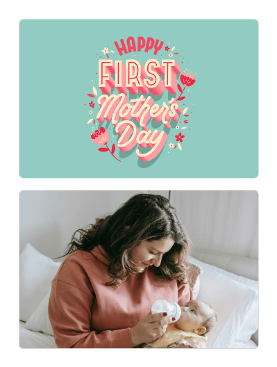 2021 mothersday happyfirstmothersday beautiful&contemporary