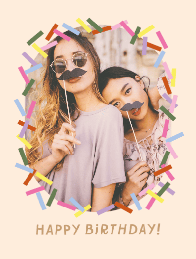 2025 birthdayframe minimal 09