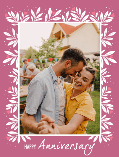 anniversary card