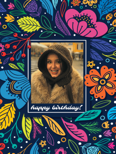 2025 birthday frame 103