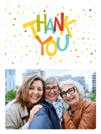 thank you card design text