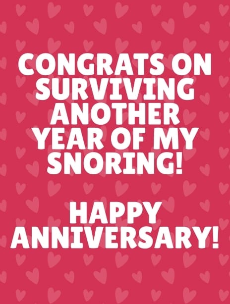 2025 anniversary emma snoring