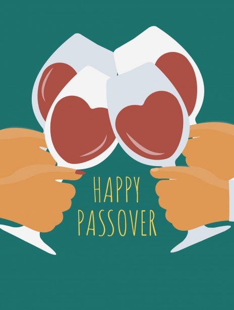 Passover card image