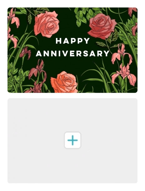 Anniversary card image