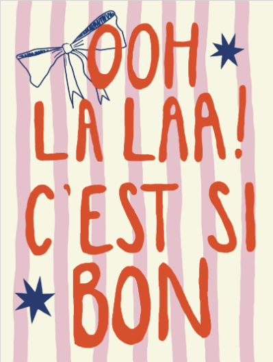 Ooh La La Cest Si Bon Card
