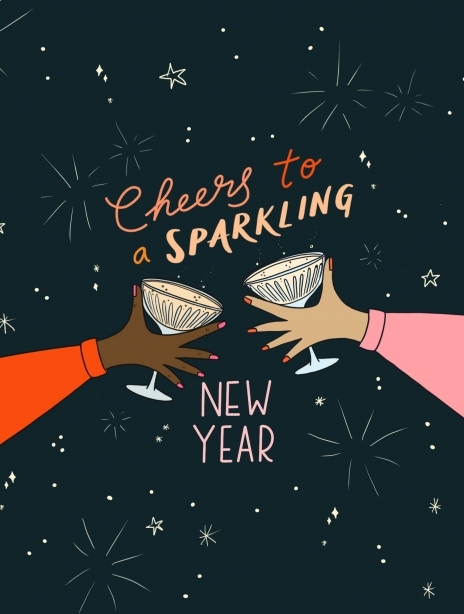 New year card image