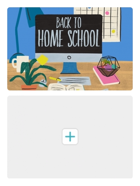 Back To School card image