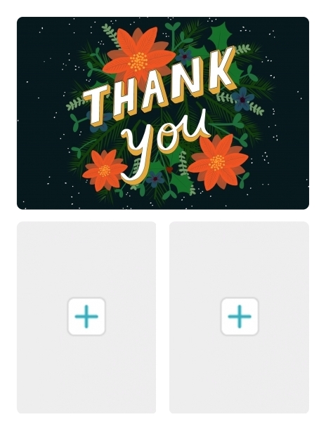 Thank You card image