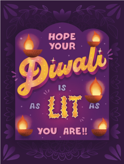 Send LIT Diwali Card Online