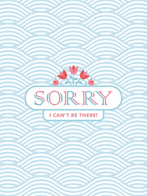 Sorry card image