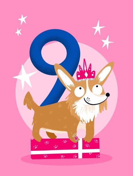 Dog Birthday Card