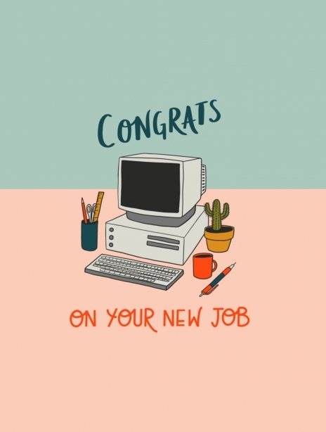 2022 congratulations newjob computer8