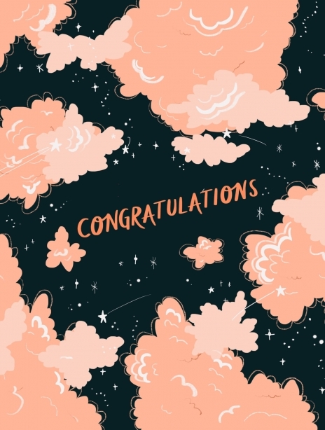 Congratulations card image