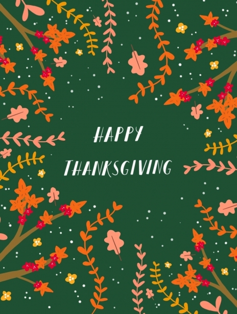Thanksgiving card image