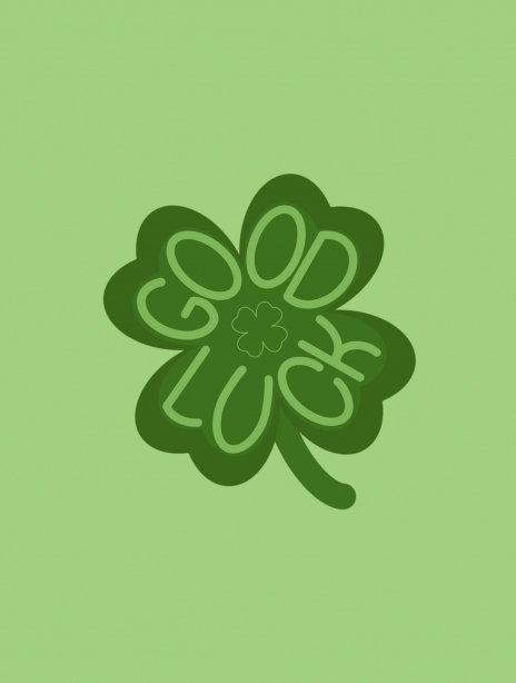 Good Luck card image