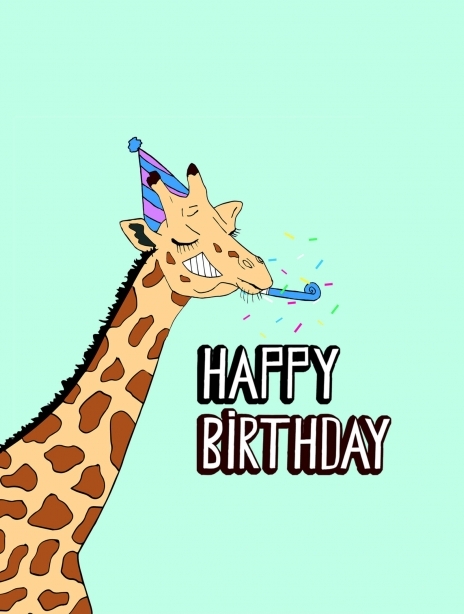 2022 birthday pearlivy giraffe