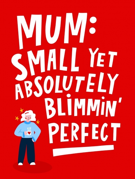 Blimmin Perfect Mum Card