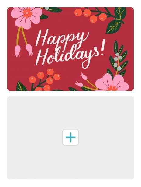 Traditional card